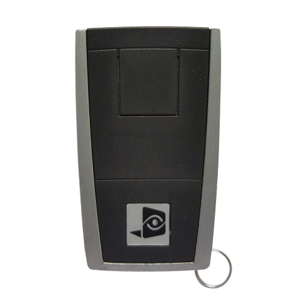 Telecomanda cu 1 buton Videofied KF210, pentru armare/dezarmare, dimensiuni: 70 mm x 40 mm x 10 mm, greutate: 40 g