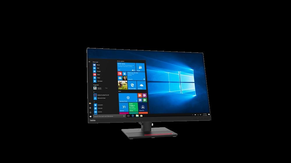 Monitor LED Lenovo ThinkVision T32h-20, 31.5inch, IPS QHD, 4ms, 60Hz, negru - 2 | YEO