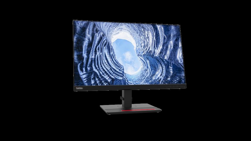 Monitor LED Lenovo ThinkVision T24h-20, 23.8inch, IPS QHD, 4ms, 60Hz, negru - 1 | YEO
