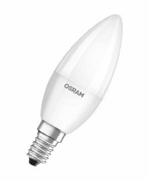 Bec LED Osram Value Classic B, E14, 4.9W (40W), 470 lm, lumina rece (6500K)