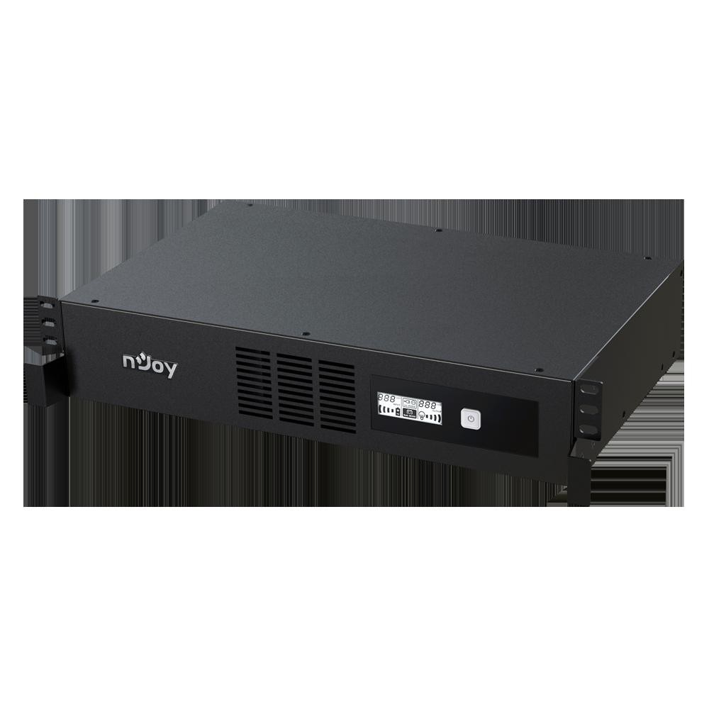 Poze UPS nJoy Code 1000, 1000VA/600W, Frecventa: 50/60 Hz, Conectori: Intrare 1 x IEC-320 C14, Iesire 8 x IEC-320 C13, Port de comuni