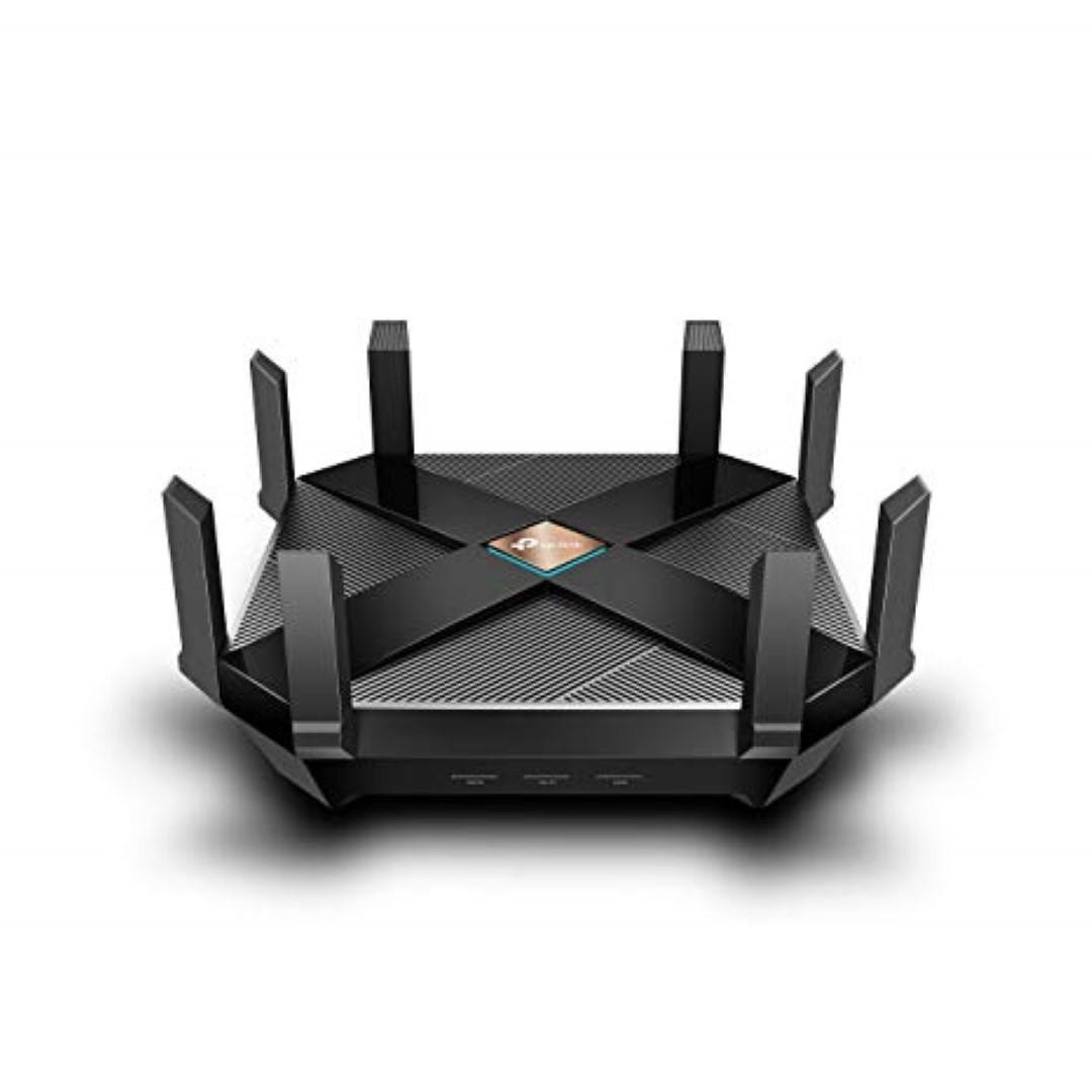 Wireless Router TP-LINK, AX6000 5GHz: Up to 5952 Mbps: 4804 Mbps (5 GHz) and 1148 Mbps (2.4 GHz), Standard and Protocol: IEEE 80