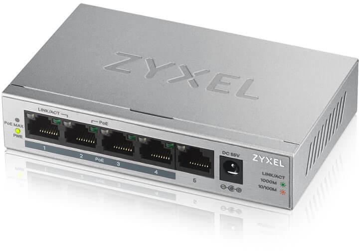 Switch Zyxel GS1005-HP, 5 Port, 10/100/1000 Mbps