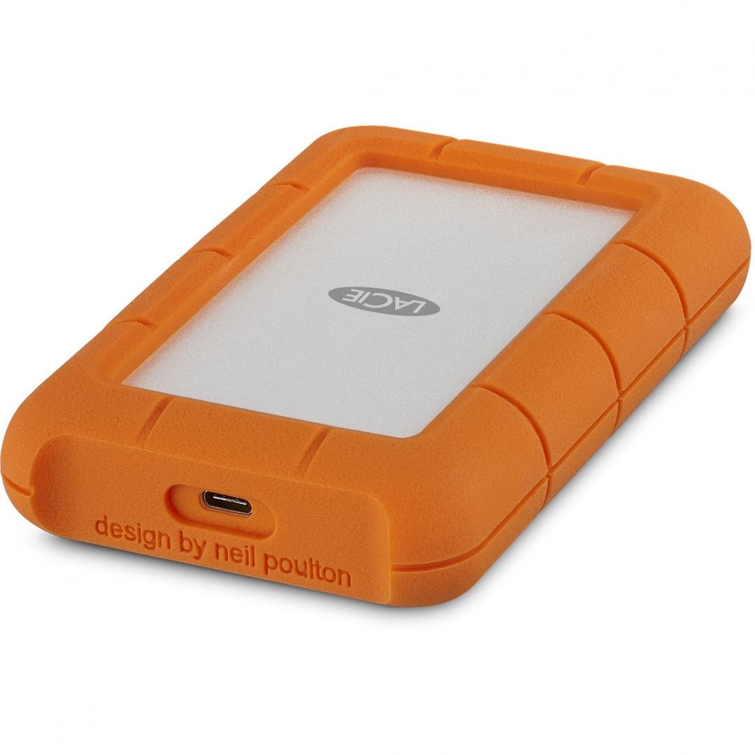 HDD extern Lacie Rugged, 1TB, Argintiu,USB 3.0