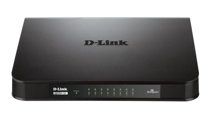Switch D-Link GO-SW-16G, 16 port, 10/100/1000 Mbps