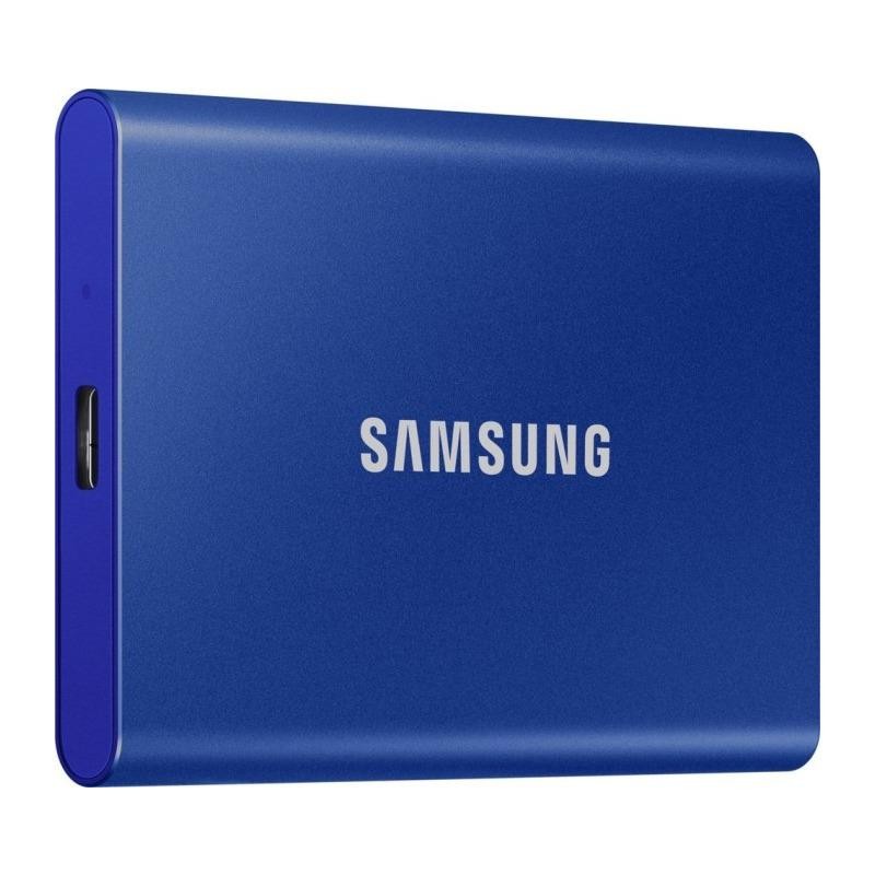 SSD Extern Samsung T7, 2TB, Blue, USB 3.1 1cctv.ro imagine 2022 3foto.ro