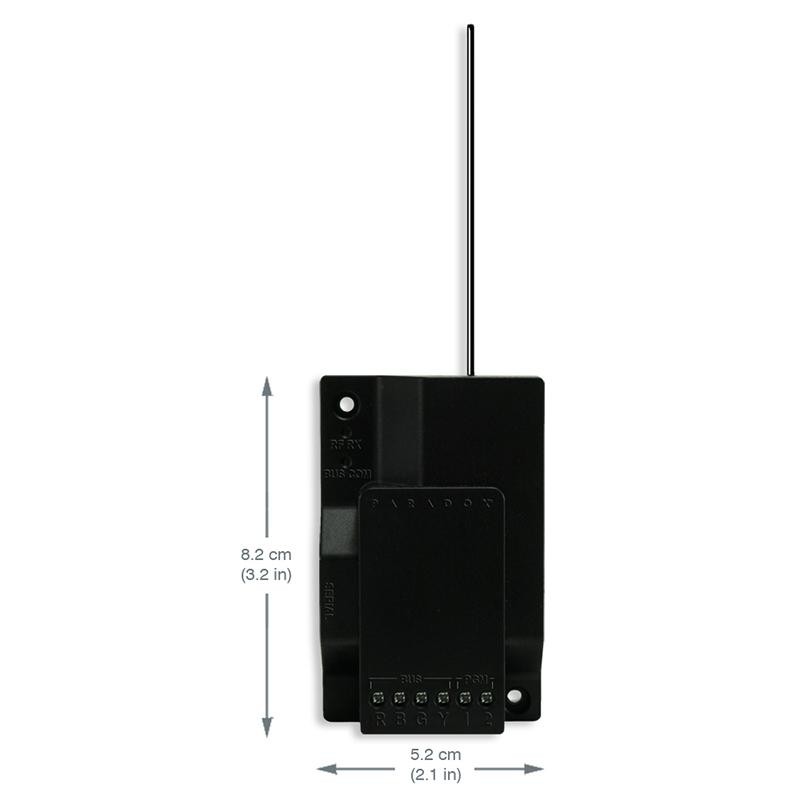 Modul Paradox RX1 de Extensie radio 2 PGMuri supervizare la interferente RF indicator şi test nivel zgomot compatibil cu gamele: 1cctv.ro imagine 2022 3foto.ro