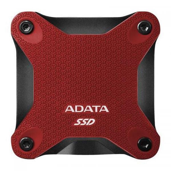 SSD Extern ADATA SD600Q, 2.5″, 240GB, USB 3.1, R/W speed: up to 440/430MB/s, Rosu 1cctv.ro imagine 2022 3foto.ro
