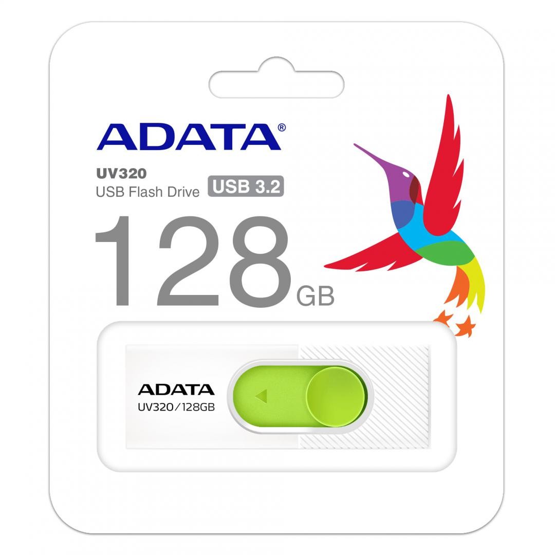 Memorie USB Flash Drive ADATA UV320 128GB, USB-A 3.1 128GB imagine 2022 3foto.ro