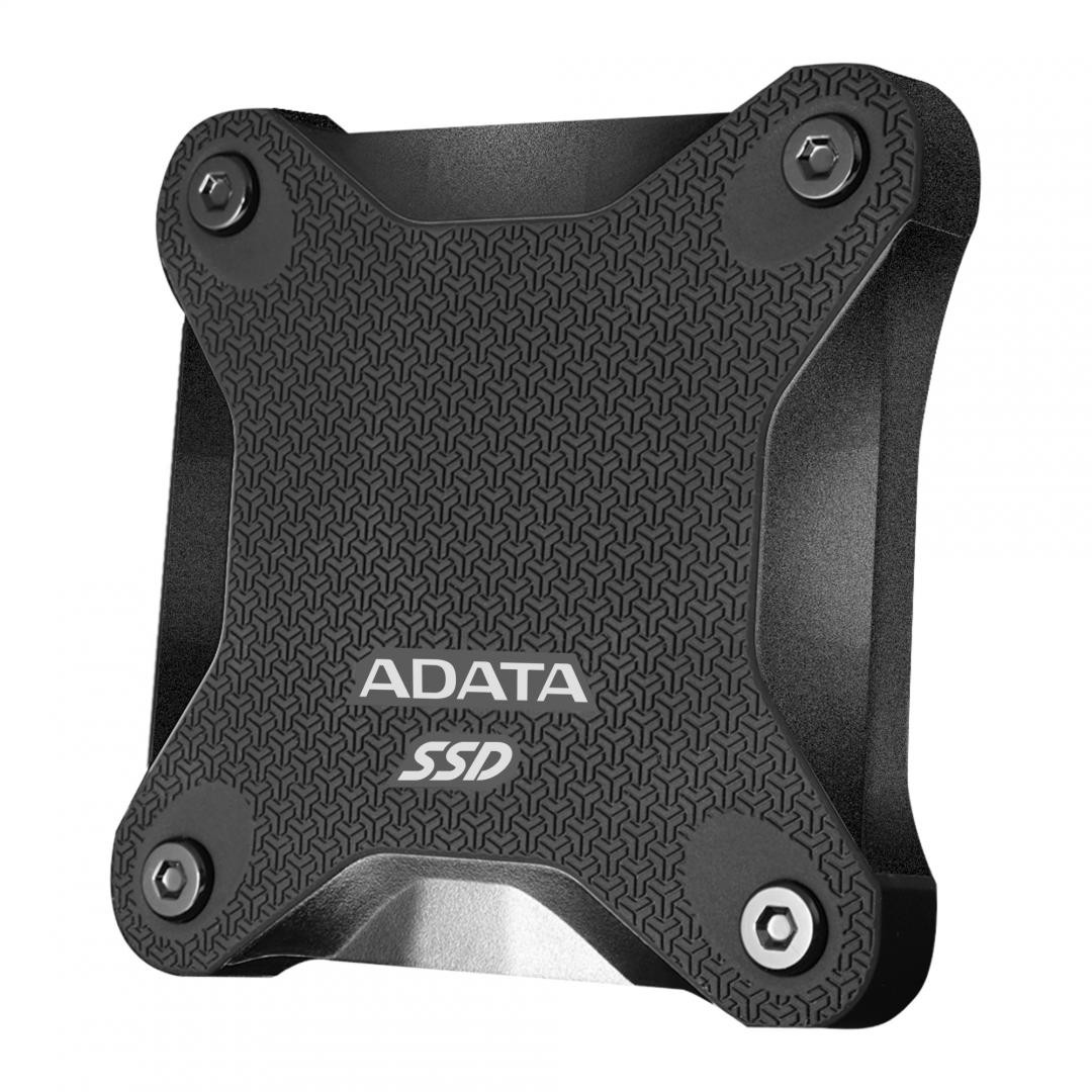 SSD Extern ADATA SD600Q, 240GB, Negru, USB 3.1 1cctv.ro imagine 2022 3foto.ro