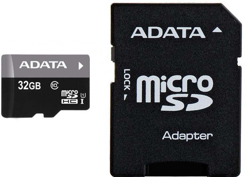 Card de Memorie MicroSD ADATA 32Gb, Adaptor SD, Class 10 (Class imagine 2022 3foto.ro