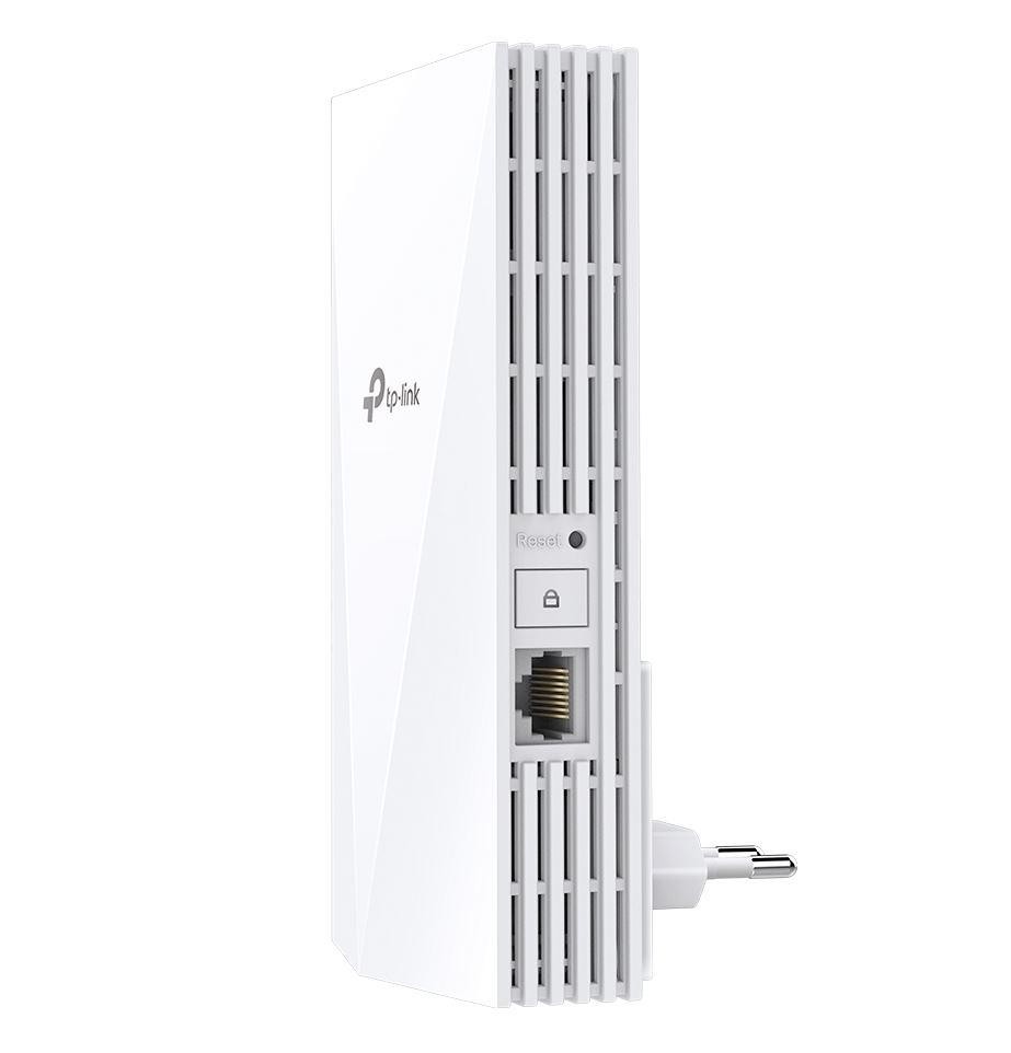 TP-link AX3000 Wi-Fi Mesh Range Extender, RE700X, 1 Port Ethernet Gigabit, 2 Antene interne, Standarde Wireless, IEEE 802.11a/n/