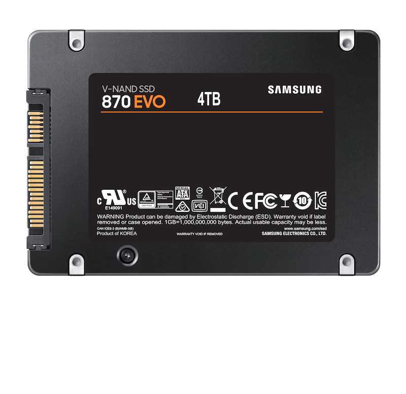 SSD Samsung 870 EVO, 4TB, SATA III - 1 | YEO