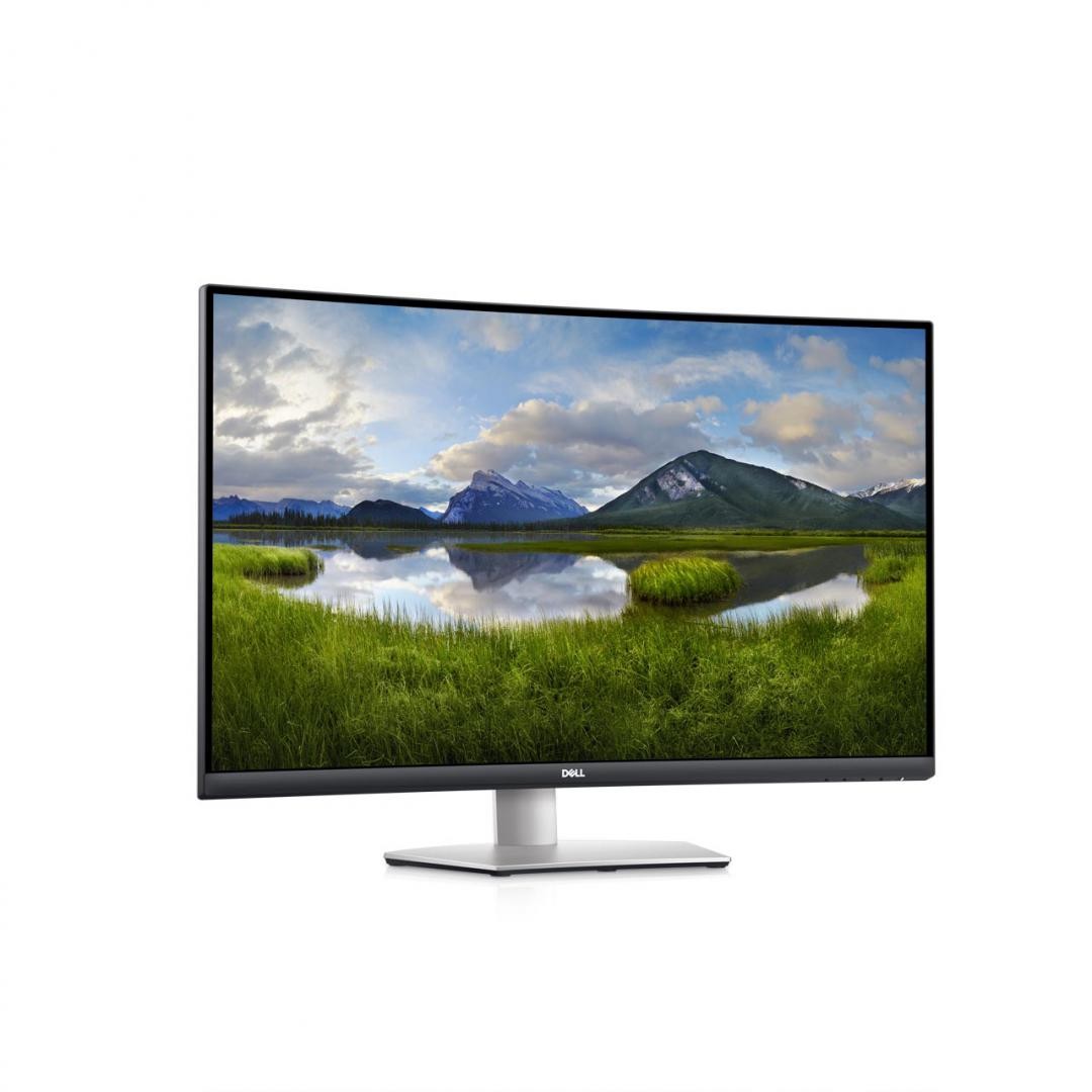 Monitor Dell 32'' S3221QSA, 80.01 cm, Maximum preset resolution: 3840 x 2160 at 60 Hz, Screen type Active matrix-TFT LCD, Panel