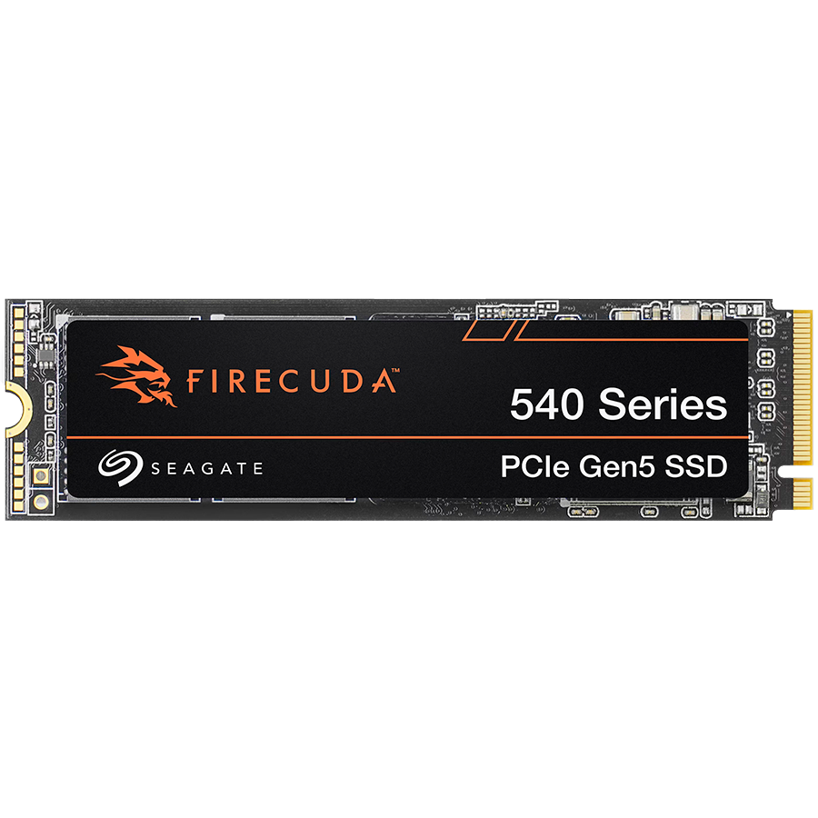 SSD SEAGATE FireCuda 540 HeatSink 2TB M.2 2280-D2 PCIe Gen5 x4 NVMe 2.0, Read/Write: 10000/10000 MBps, IOPS 1490K/1500K, TBW 200 10000/10000 imagine 2022 3foto.ro