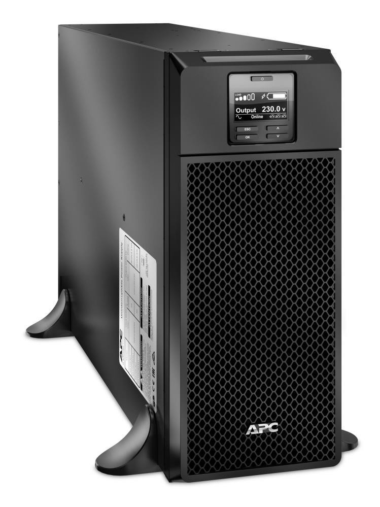 UPS APC Smart-UPS SRT online cu dubla-conversie 6000VA/6000W 6 conectori C13 4 conectori C19, extended runtime, EPO, baterie APC