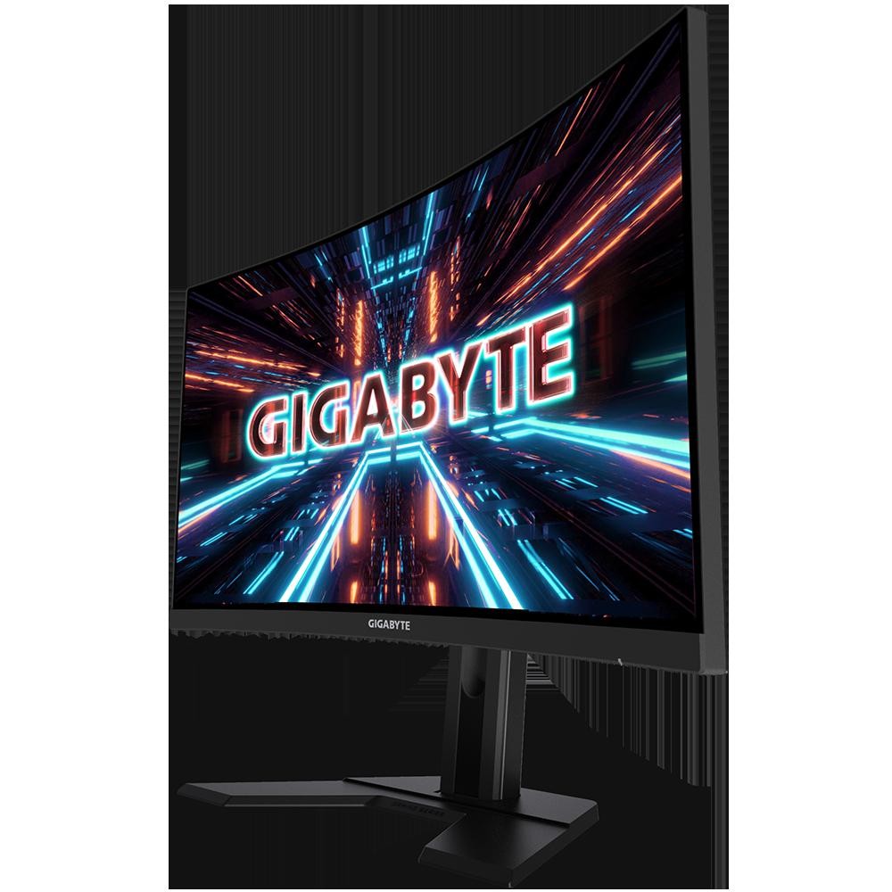 Monitor led gigabyte g27qc, 27inch, qhd va, 1ms, 165hz, negru