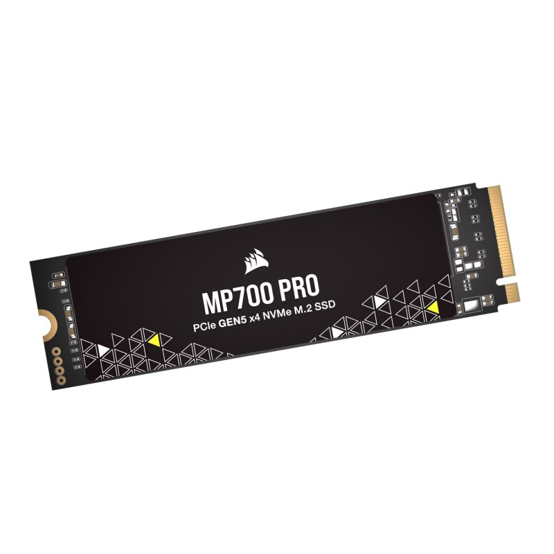 SSD CORSAIR MP700 PRO 1TB M.2 x4 NVMe 2.0 PCIe 5, max seq write 9600MB/s, max seq read 11700MB/s, black
