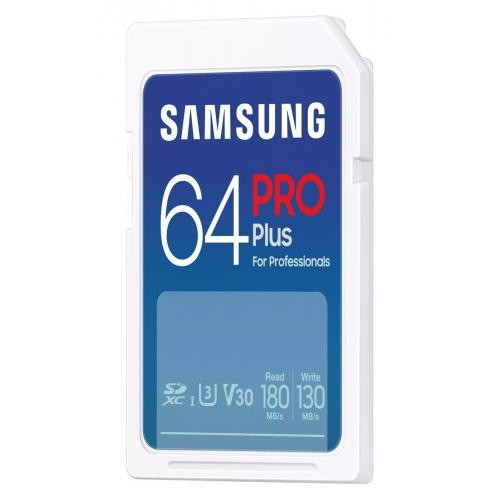 Card de Memorie SDXC Samsung, PRO Plus, 64GB, MB-SD256S/EU, Clasa U1, V10, pana la 120MB/S - 2 | YEO