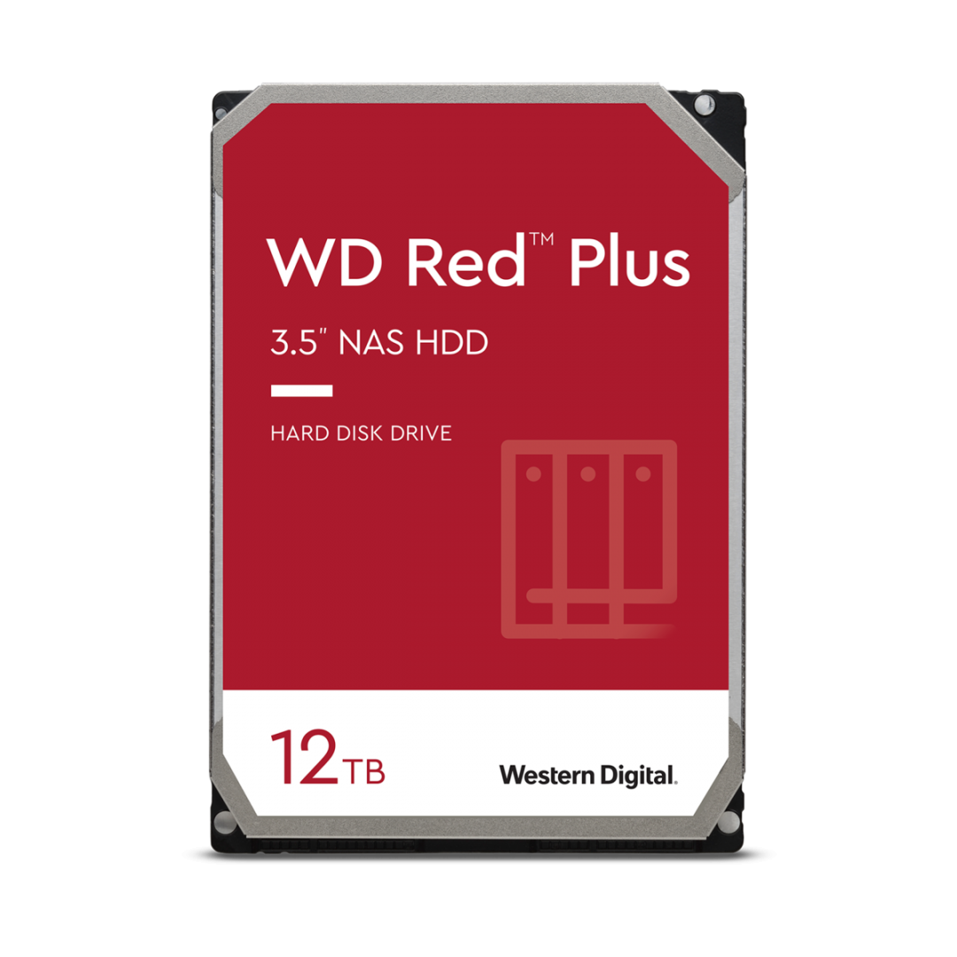 HDD WD Red Plus 12TB 7200rpm SATA-III 256mb