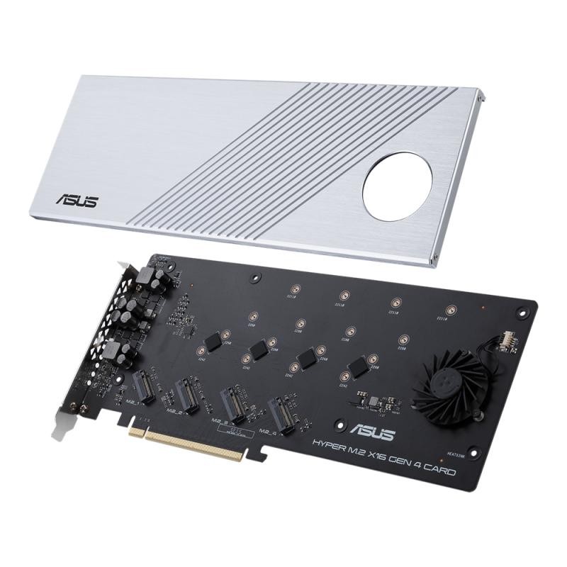 HYPER M.2 X16 GEN 4 CARD PCIe 4.0/3.0 x16 - 6 | YEO