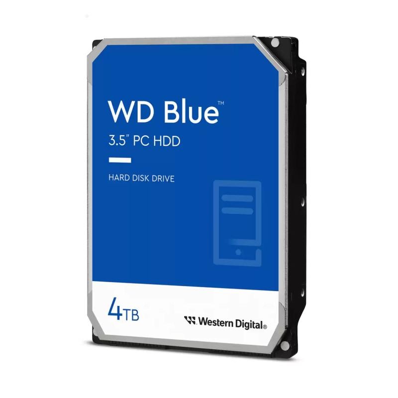 HDD WD Blue 4TB SATA-III 5400 rpm 256mb - 1 | YEO