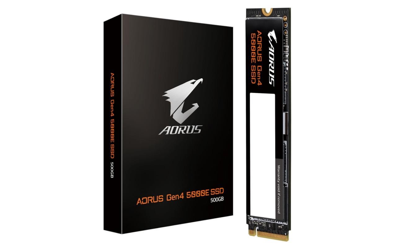 Gigabyte SSD Aorus Gen4 500GB, M.2, 3D TLC NAND Flash, Viteza citire: 5,000 MB/s, Viteza scriere: 3,800 MB/s, Dimensiuni 80 x 22 - 2 | YEO