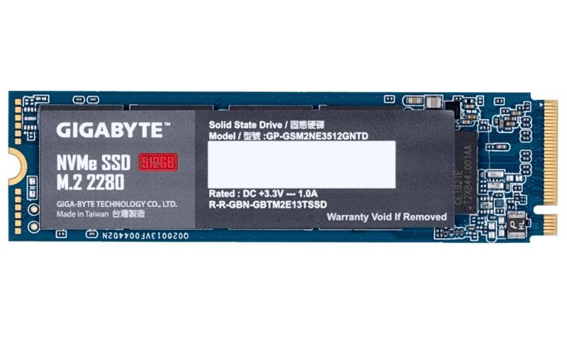 SSD GIGABYTE, 512 GB, NVMe, M.2 - 3 | YEO