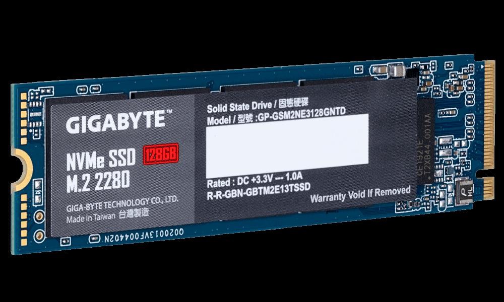 SSD Gigabyte, 128GB, NVMe, M.2 - 8 | YEO