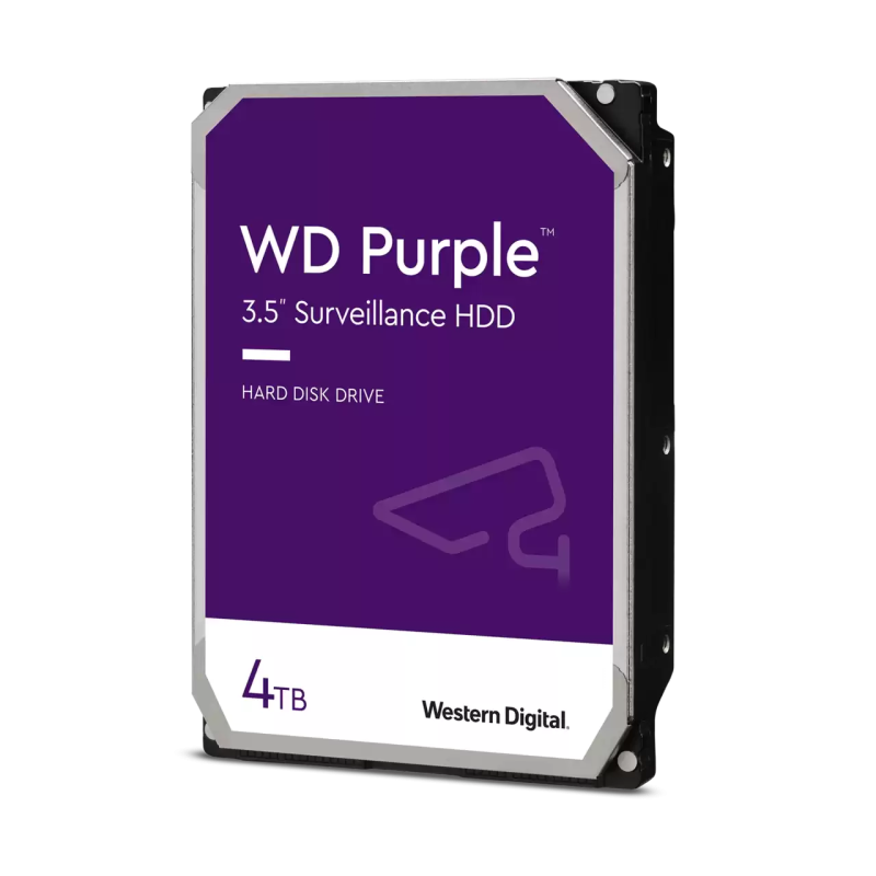 HDD intern WD, Purple 4TB SATA-III 5400RPM 256MB - 1 | YEO