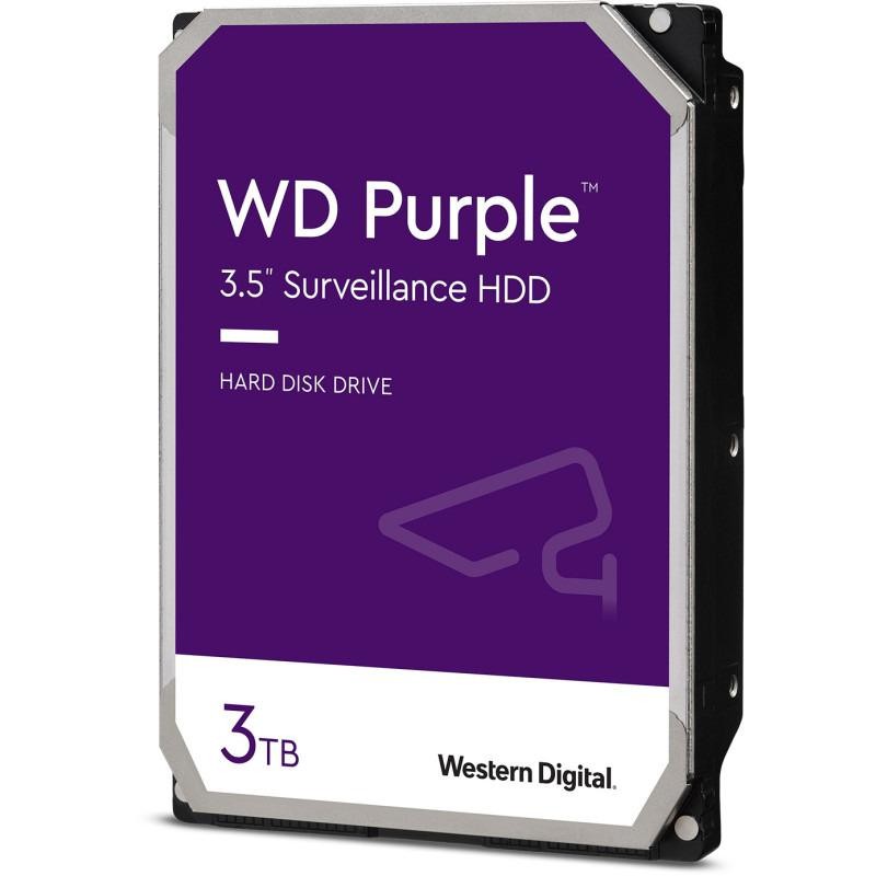 HDD Surveillance WD , Purple 3TB 64MB 5400RPM SATA III - 1 | YEO