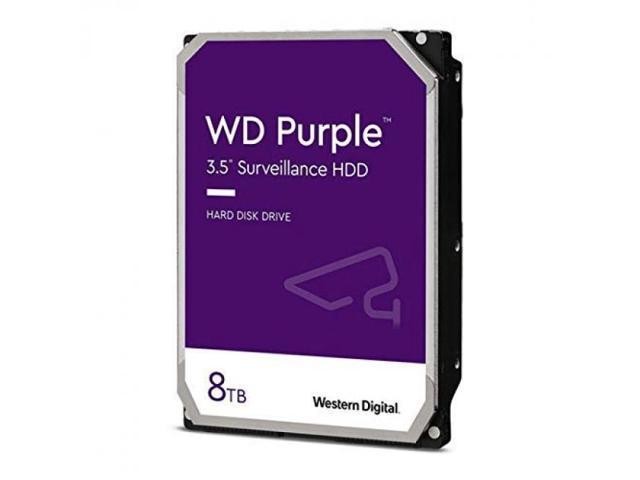 HDD Surveillance WD Purple Surveillance, 8TB, 5400RPM, SATA - 2 | YEO