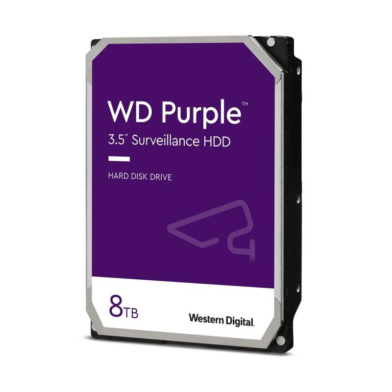 HDD Surveillance WD Purple Surveillance, 8TB, 5400RPM, SATA - 3 | YEO