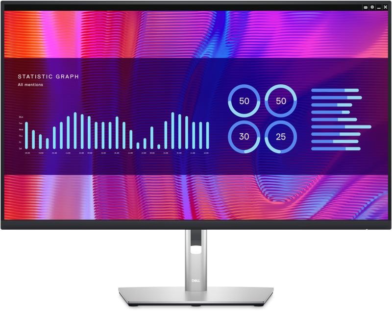 Monitor LED Dell P3223DE, 31.5inch, QHD IPS, 5ms, 60Hz, negru - 3 | YEO