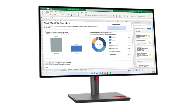 Monitor Lenovo ThinkVision P27q-30 27