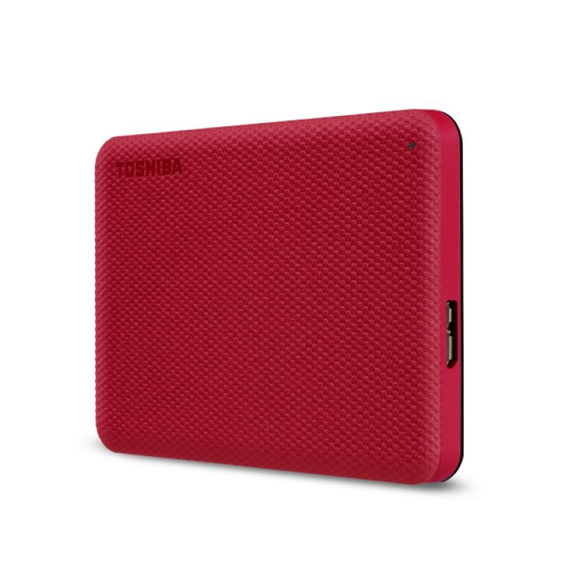 HDD extern Toshiba, 2.5, 4TB, Canvio Advance , USB 3.2, Red - 5 | YEO