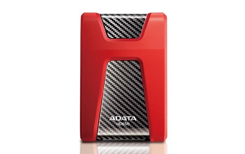 HDD extern Adata HD650, 1TB, Rosu, USB 3.1 - 5 | YEO