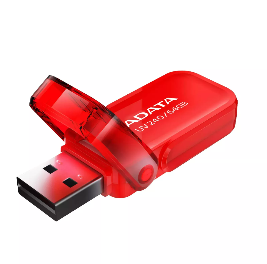 Memorie USB Flash Drive Adata , 64GB ,AUV240-8G-RRD , USB 2.0 , RED - 1 | YEO