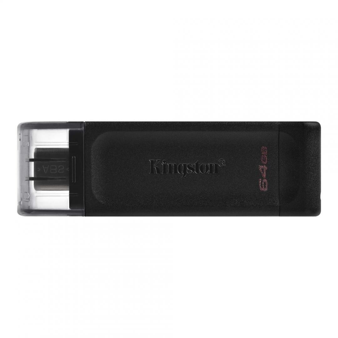 Memorie USB Flash Drive Kingston DataTraveler 70, 64GB, USB 3.2 - 1 | YEO