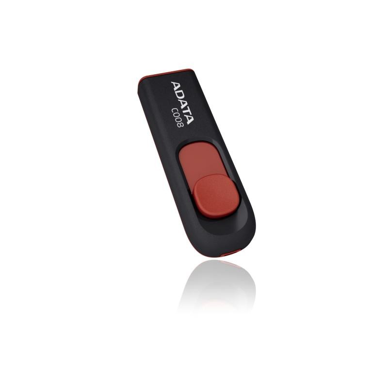 Memorie USB Flash Drive Adata C008, 64GB, USB 2.0, negru - 2 | YEO