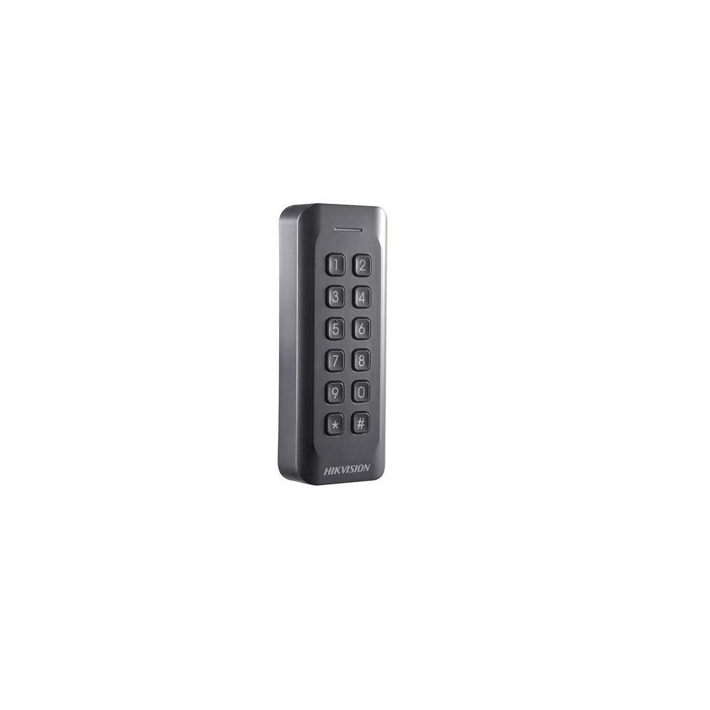 Cititor card cu tastatura Hikvision, DS-K1802MK citeste carduri MIFARE frecventa operare: 13.56MHz indicator LED de stare si ali