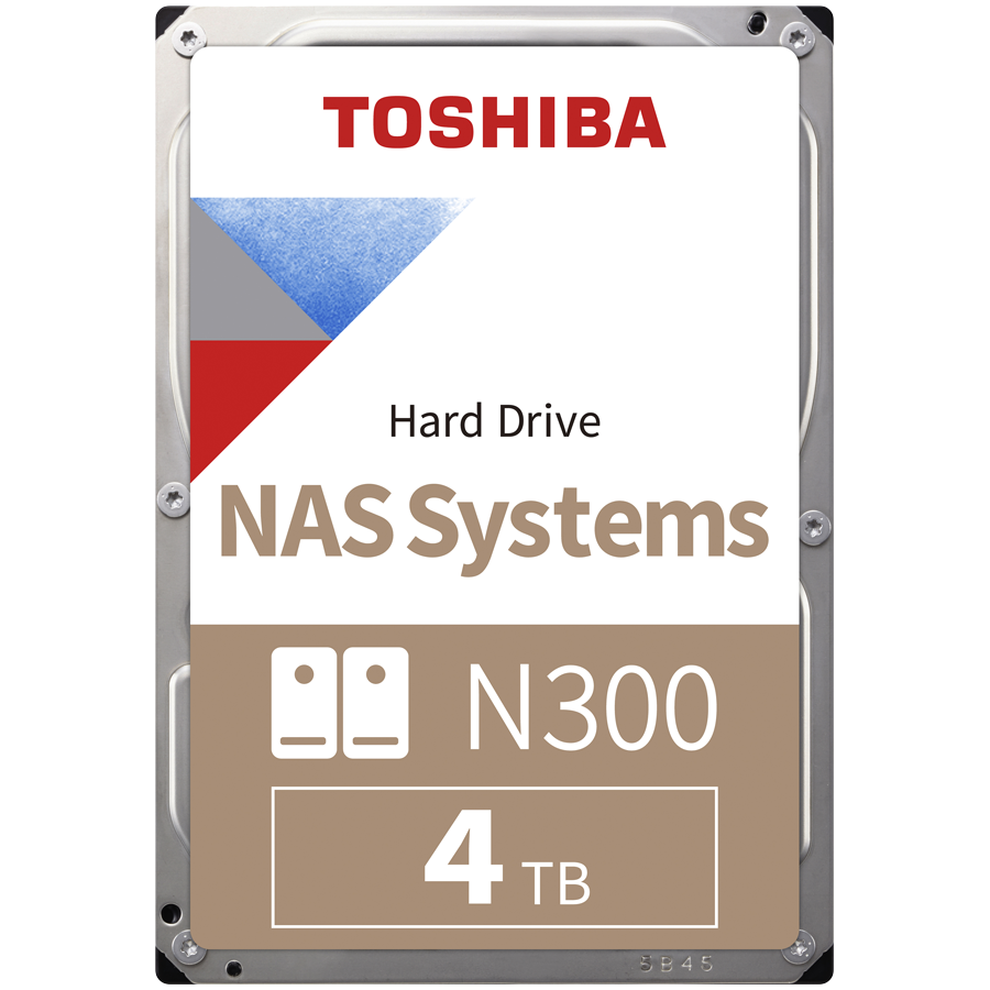 HDD NAS TOSHIBA N300 4TB CMR, 3.5\'\', 512MB, 7200RPM, SATA, TBW: 180