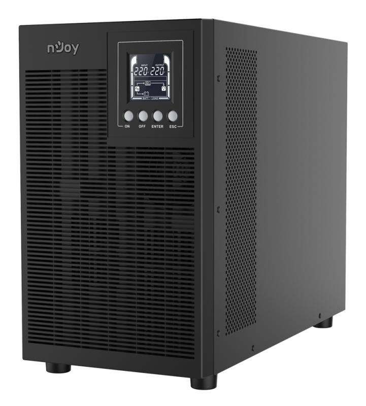 UPS nJoy Echo Pro 3000, 3000VA/2400W, On-line, LED - 5 | YEO