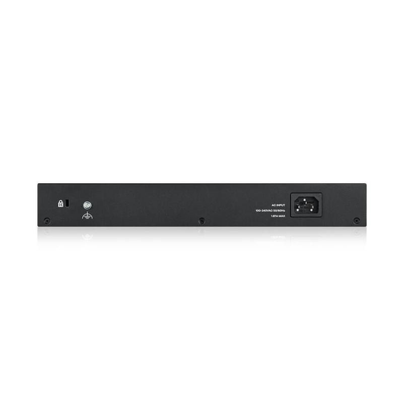 Zy GS1900-24, 24-port GbE L2, 12 Prt POE - 4 | YEO