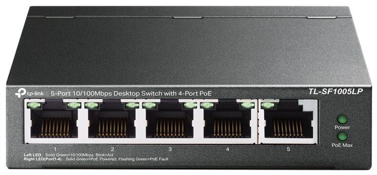 Switch TP-LINK TL-SF1005LP, 5 Port, 10/100 Mbps - 1 | YEO