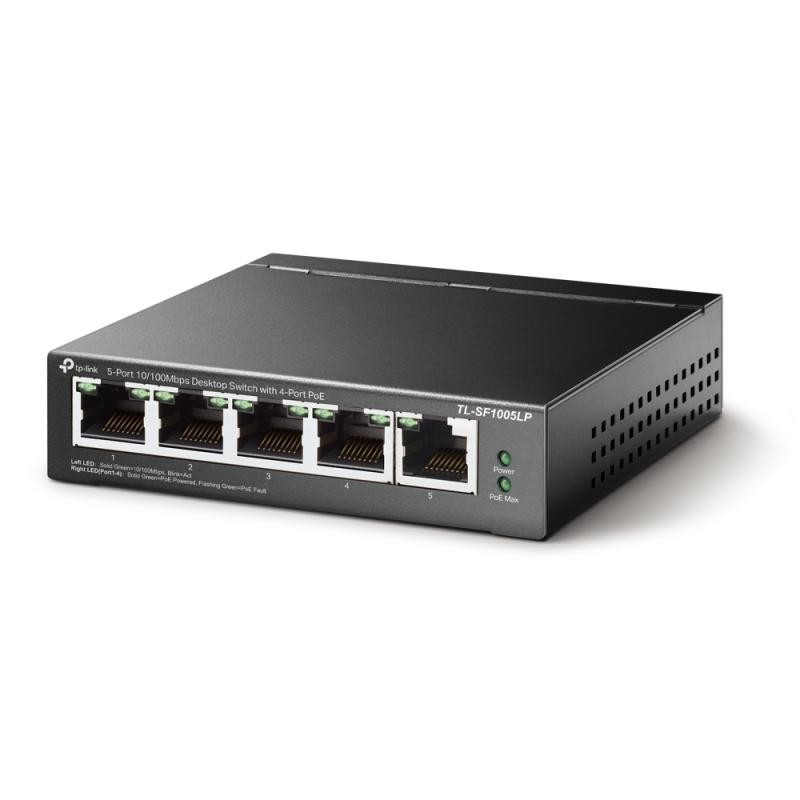 Switch TP-LINK TL-SF1005LP, 5 Port, 10/100 Mbps - 4 | YEO