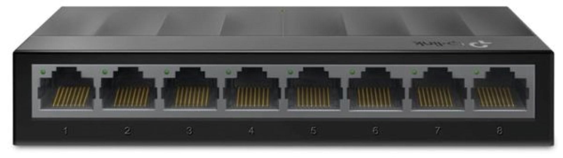Switch TP-LINK LS1008G, 8 port, 10/100/1000 Mbps - 1 | YEO