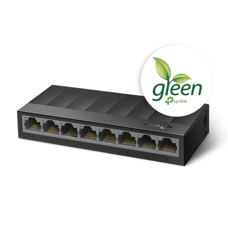 Switch TP-LINK LS1008G, 8 port, 10/100/1000 Mbps - 4 | YEO