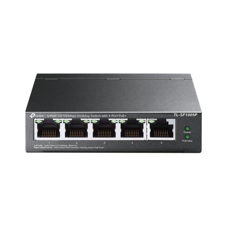 Switch TP-LINK TL-SF1005P, 5 Port, 10/100 Mbps - 3 | YEO