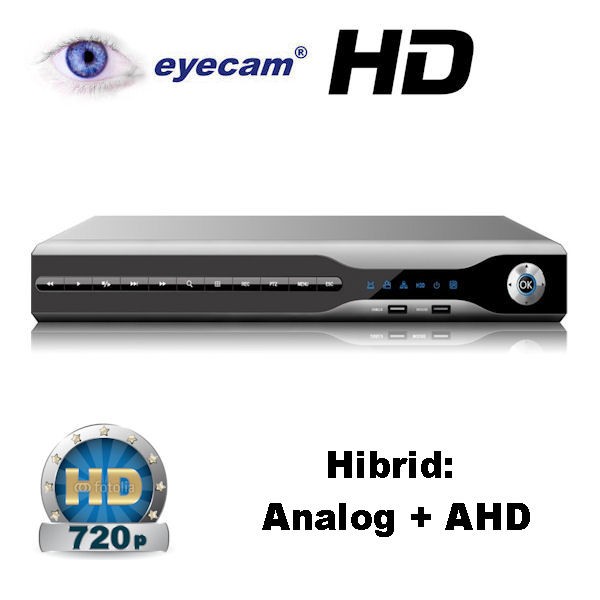 DVR AHD 4 canale Eyecam EC-DVRAHD4002